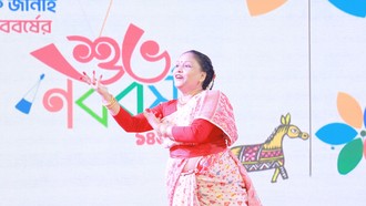 Không gian văn hóa Bangladesh rực rỡ tại Trường Cao đẳng Thương mại và Du lịch Hà Nội