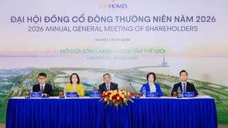 Đại hội đồng cổ đông Công ty Cổ phần Vinhomes đã diễn ra thành công vào sáng 21/4/2026