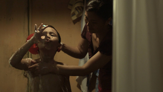 Phân cảnh trong phim Bi! Đừng Sợ. Ảnh: VFDA