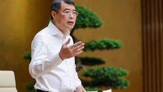 Thủ tướng Lê Minh Hưng chủ trì Phiên họp lần thứ ba của BCĐ về phát triển khoa học, công nghệ, đổi mới sáng tạo, chuyển đổi số và Đề án 06. Ảnh: Dương Giang