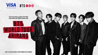 Visa đồng hành cùng K-pop: Nhà tài trợ chuyến lưu diễn toàn cầu “BTS WORLD TOUR ‘ARIRANG’”