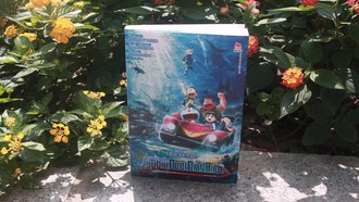 Nhà xuất bản Kim Đồng giới thiệu ấn phẩm “Tiểu thuyết Doraemon: Nobita và lâu đài dưới đáy biển”. Ảnh: Kim Đồng