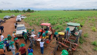 Phú Mỹ tăng cường hợp tác phát triển nông nghiệp tại Lào