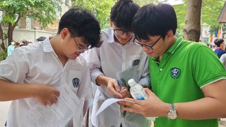 Kết thúc môn thi toán, đề thi được đánh giá bám sát chương trình