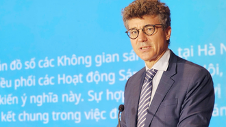 Ông Jonathan Baker - Trưởng Đại diện UNESCO tại Việt Nam. Ảnh: Vietnamnet.vn 