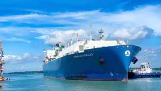 Tàu Maran Gas Achilles cung cấp chuyến hàng LNG phục vụ chạy thử Kho LNG Thị Vải của PV GAS vào tháng 7/2023 từ Nhà cung cấp Shell Eastern LNG.