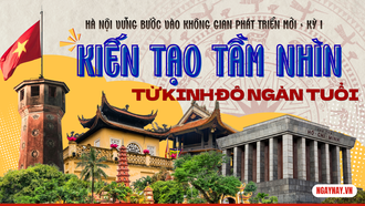 Hà Nội vững bước vào không gian phát triển mới - Kỳ 1: Kiến tạo tầm nhìn từ kinh đô ngàn tuổi