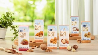Sản phẩm Sữa hạt TH true NUT đạt trung hòa carbon theo tiêu chuẩn ISO 14068.