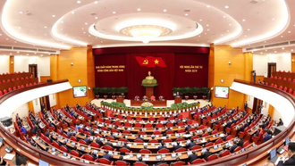 Thông cáo báo chí về ngày làm việc thứ nhất Hội nghị lần thứ tư Ban Chấp hành TW Đảng khóa XIV