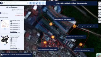 Ứng dụng công nghệ viễn thám và GeoAI đột phá làm sạch cơ sở dữ liệu đất đai. Ảnh: VNPT