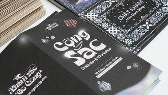 Triển lãm "Cộng Sắc": Gen Z đưa nghệ thuật khảm xà cừ gò công vào dòng chảy đương đại