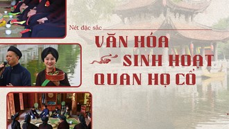 Nét đặc sắc của văn hóa sinh hoạt Quan họ cổ 