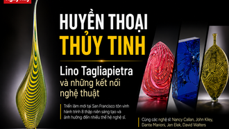 Huyền thoại thủy tinh Lino Tagliapietra và những kết nối nghệ thuật