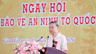 Tổng Bí thư, Chủ tịch nước Tô Lâm phát biểu. (Ảnh: Thống Nhất/TTXVN)
