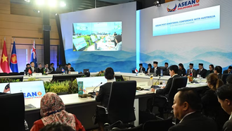 Đoàn Việt Nam tham dự Hội nghị Bộ trưởng Ngoại giao ASEAN-Australia. (Nguồn: ASEAN)