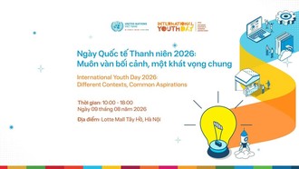 Khám phá chuỗi hoạt động hưởng ứng Ngày Quốc tế Thanh niên 2026 từ Liên Hợp Quốc