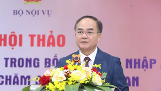 Thứ trưởng Bộ Nội vụ Vũ Chiến Thắng. (Ảnh: TTXVN)