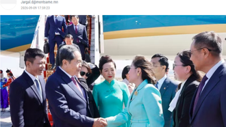 Báo Mông Cổ đưa tin Chủ tịch Quốc hội Việt Nam bắt đầu chuyến thăm chính thức Mông Cổ