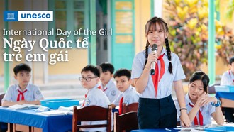 Ngày Quốc tế Trẻ em gái: UNESCO đang thúc đẩy bình đẳng giới trong và thông qua giáo dục cho 38 triệu người trên toàn cầu