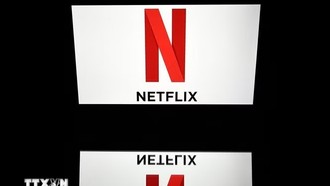 Biểu tượng Netflix. (Ảnh: AFP/TTXVN)