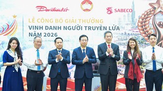 Công bố giải thưởng “Vinh danh người truyền lửa” năm 2026, tôn vinh những cá nhân góp phần vào sự phát triển chung của đất nước 