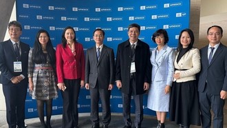 Đoàn Việt Nam tham dự Kỳ họp lần thứ 222 Hội đồng chấp hành Tổ chức Giáo dục, Khoa học và Văn hóa của Liên hợp quốc (UNESCO).