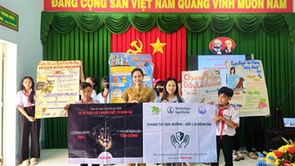 Gần 30.000 học sinh tại Tây Ninh được nâng cao nhận thức về phòng chống bệnh dại