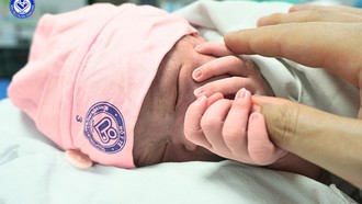 Công dân nhí đầu tiên năm 2026 tại Bệnh viện Phụ sản Trung ương