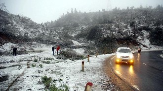 Không khí lạnh mạnh tăng cường, miền Bắc mưa rét, có nơi dưới 5 độ C