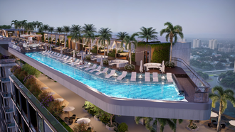 Tầng mái Noble Crystal Tay Ho WorldHotels Residences - Điểm đến biểu tượng được vận hành bởi thương hiệu quốc tế