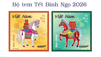 Phát hành bộ tem "Tết Bính Ngọ"