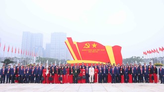 Các đại biểu dự phiên họp trù bị Đại hội XIV của Đảng. 