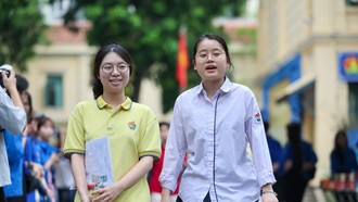 Thí sinh dự thi Tốt nghiệp Trung học phổ thông.