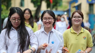 Thí sinh dự thi Tốt nghiệp Trung học phổ thông.