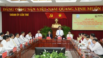 T&T Group và TP Cần Thơ ký kết hợp tác, nghiên cứu triển khai nhiều dự án lớn