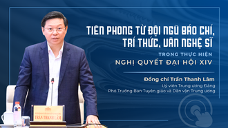 Tiên phong từ đội ngũ báo chí, trí thức, văn nghệ sĩ trong thực hiện Nghị quyết Đại hội XIV