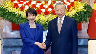 Tổng Bí thư, Chủ tịch nước Tô Lâm tiếp Thủ tướng Nhật Bản Takaichi Sanae. 