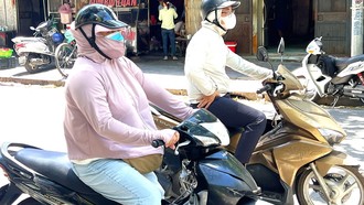 Hà Nội nắng nóng gay gắt. Ảnh: Lê Phú
