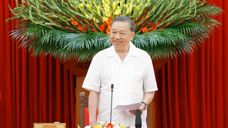 Tổng Bí thư, Chủ tịch nước Tô Lâm phát biểu chỉ đạo. 