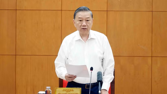 Tổng Bí thư, Chủ tịch nước Tô Lâm phát biểu.