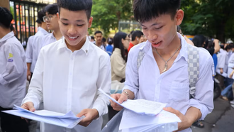 Thí sinh dự thi Tốt nghiệp Trung học phổ thông.