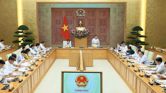 Phó Thủ tướng Nguyễn Văn Thắng phát biểu.