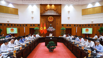 Thủ tướng chủ trì phiên họp Ban Chỉ đạo về tổ chức thi hành án