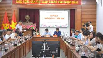 Họp báo thường kỳ của Bộ Văn hóa, Thể thao và Du lịch. 