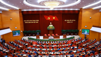 Phiên bế mạc Hội nghị lần thứ 3 Ban Chấp hành Trung ương Đảng khóa XIV.