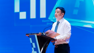 Trung tướng Lê Xuân Minh, Cục trưởng Cục An ninh mạng và phòng, chống tội phạm sử dụng công nghệ cao (Bộ Công an) phát biểu tại Lễ phát động.