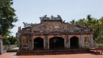Đình làng An Định tại xã Phước Giang, tỉnh Quảng Ngãi. 
