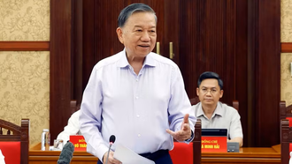 Tổng Bí thư, Chủ tịch nước Tô Lâm phát biểu.