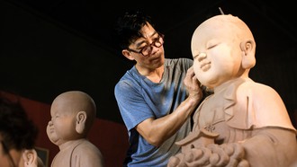 Triển lãm gốm tâm linh quy mô lớn tại núi Bà Đen chính thức khai mạc vào ngày 8/8