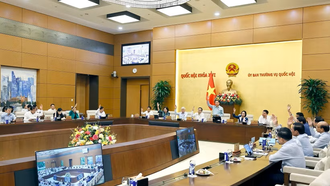 Ủy ban Thường vụ Quốc hội biểu quyết.